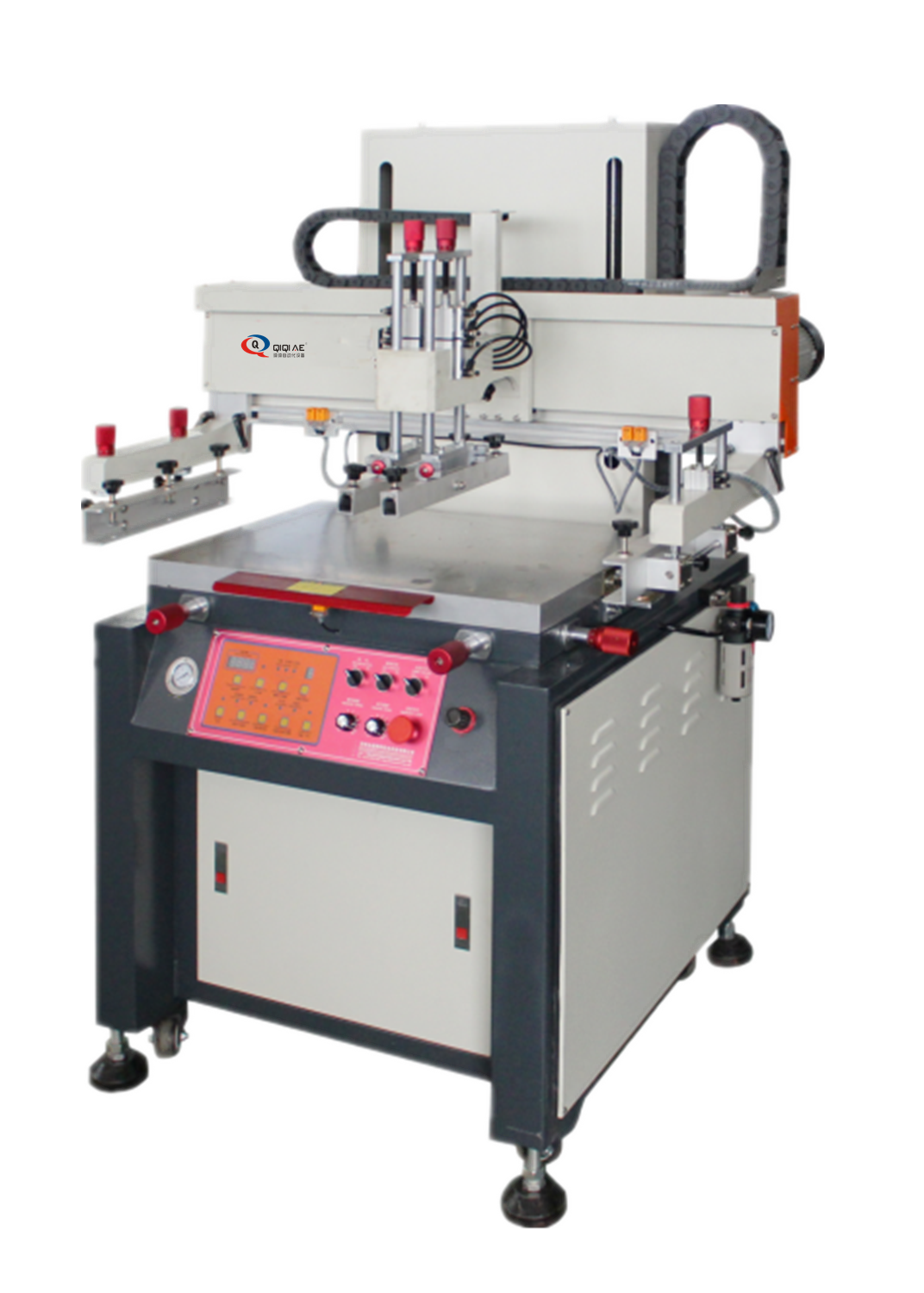 立式移位平面絲網印刷機/半自動專用油墨銀漿印刷機(圖1) 立式移位平面絲網印刷機/半自動專用油墨銀漿印刷機(圖1)